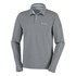 Columbia Fields Of Grey Long Sleeve Polo Shirt