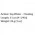 Molix Topwater Stickbait WTD 110 Mm 26g