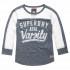 Superdry Lace Football Top T-Shirt Manche Longue