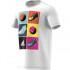 adidas Pop Art Korte Mouwen T-Shirt