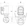 Max power THRUSTER CT60 ELEC MONO COMPO 185 Engine 24V