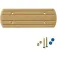 Glomex Placa de terra rectangular RA207