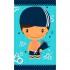 STT Sport Asciugamano CrazyTowel Swimming Boy Terry Loop