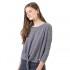 Double agent Cutwork Sweater With Knot Langarm T-Shirt