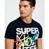 Superdry T-Shirt Manche Courte Interlocked International