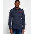 Superdry Chemise Manche Longue Ultra Light Army Corps