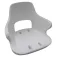 Plastimo L-stol med sete i polyetylen