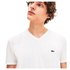 Lacoste V-Neck Pima Cotton T-shirt met korte mouwen