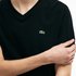 Lacoste V-Neck Pima Cotton kurzarm-T-shirt