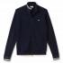 Lacoste Contrast Finishes Zippered Fleece