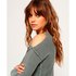 Superdry Waffle Stitch Cold Shoulder Knit Sweater