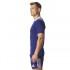 adidas 3 Stripes Fitted Rugby Korte Mouwen T-Shirt