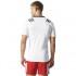 adidas 3 Stripes Fitted Rugby Kurzarm T-Shirt