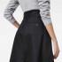 G-Star Bronson Paperbag Waist Sk Cilex Black Superstretch Skirt