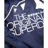 Superdry Abrigo Hooded Box Quilt Fuji