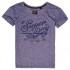 Superdry T-Shirt Manche Courte Brand A Slim Boyfriend