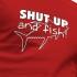 Kruskis Shut Up And Fish T-shirt med korta ärmar