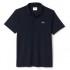 Lacoste Ribbed Collar DH8132 Short Sleeve Polo Shirt