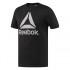 Reebok Stacked Logo Crew Short Sleeve T-Shirt