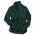 Timberland Camisa Manga Larga Black River Flannel Medium Gingham Garment Dye