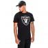 New era Oakland Raiders Team Logo short sleeve T-shirt