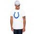 New Era Indianapolis Colts Team Logo T-shirt med korte ærmer