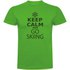 Kruskis Keep Calm and Go Skiing kurzarm-T-shirt