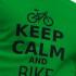 Kruskis Camiseta de manga curta Keep Calm And Bike On