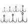 VMC 7560 Hypercut 6X Treble hook