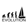 Kruskis Samarreta de màniga curta Evolution Sail