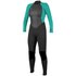 O´neill wetsuits Ryg Zip Suit Kvinde Reactor II 3/2 mm