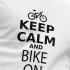 Kruskis Keep Calm And Bike On T-shirt met korte mouwen