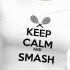 Kruskis Camiseta de manga curta Keep Calm And Smash