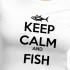 Kruskis Maglietta a maniche corte Keep Calm And Fish