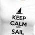 Kruskis Samarreta de màniga curta Keep Calm And Sail