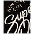 Superdry T-Shirt Manche Courte NYC Burnout Stripe