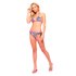 Superdry Slip Bikini Con Allacciatura Laterale Electro Tropic