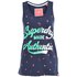 Superdry Made Authentic All Over Print Sleeveless T-Shirt