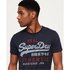 Superdry T-Shirt Manche Courte Vintage Authentic Duo