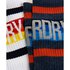 Superdry Calcetines Striped Cali Double 2 Pares