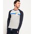 Superdry Surf CO Stripe Raglan Long Sleeve T-Shirt