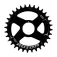 Rotor Round Direct Mount Ring chainring