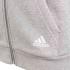 adidas Essentials 3 Stripes Fleece Full Hooded Full Zip Sweatshirt
