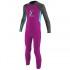 O´neill wetsuits Toddler Reactor II 2 mm Back Zip Suit Girl