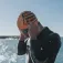 Buddyswim Caution Swimmer At Work badehette
