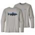 Patagonia Graphic Tech Fish Langarm T-Shirt