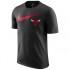 Nike T-Shirt Manche Courte Chicago Bulls Dry Swoosh