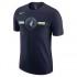 Nike T-Shirt Manche Courte Minnesota Timberwolves Dry Logo ST