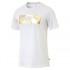 Puma Gold Plate Brand Graphic Short Sleeve T-Shirt