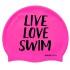 Buddyswim Badmössa Live Love Swim Silicone